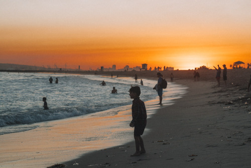 Sunset at Seal Beach, Orange County, California