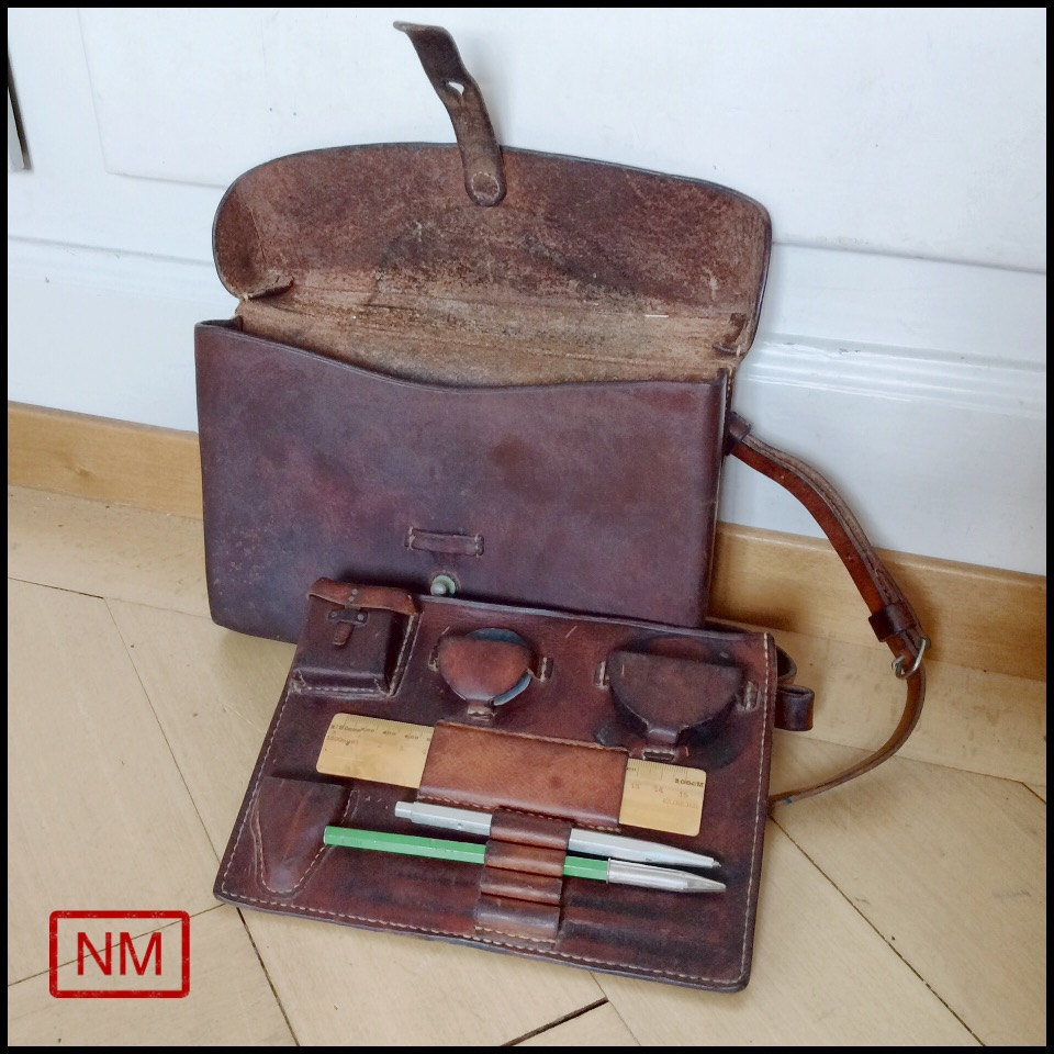 vintage swiss army leather bags
