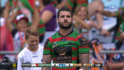 z3al:  roscoe66:  Adam Reynolds of the South Sydney Rabbitohs  I thought he was cute UNTIL I SAW THAT HIS EYES WERE BLUE AND I LOST IT   Damn he&rsquo;s cute!