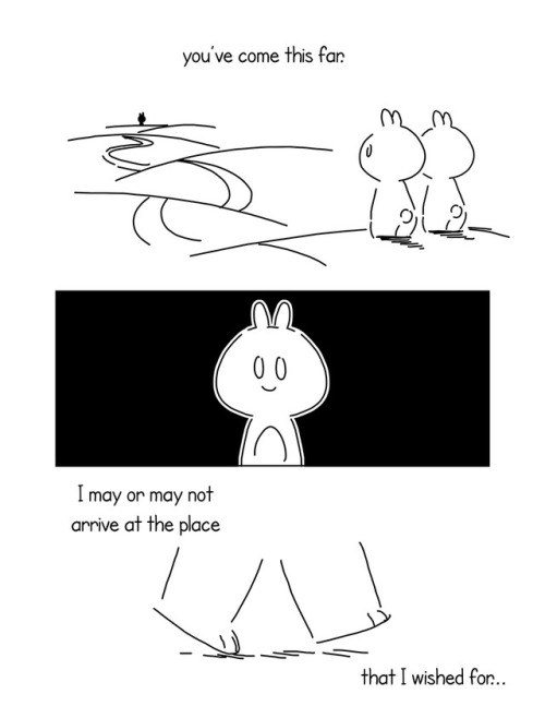 tcbunny:  I always wanted to make this story into a comic.*Please understand my bad English.. T_T It’s my second language.*I had a rough time during my 20s. I always had a low self-esteem since high school. But in my 20s, it went even lower.My expectation