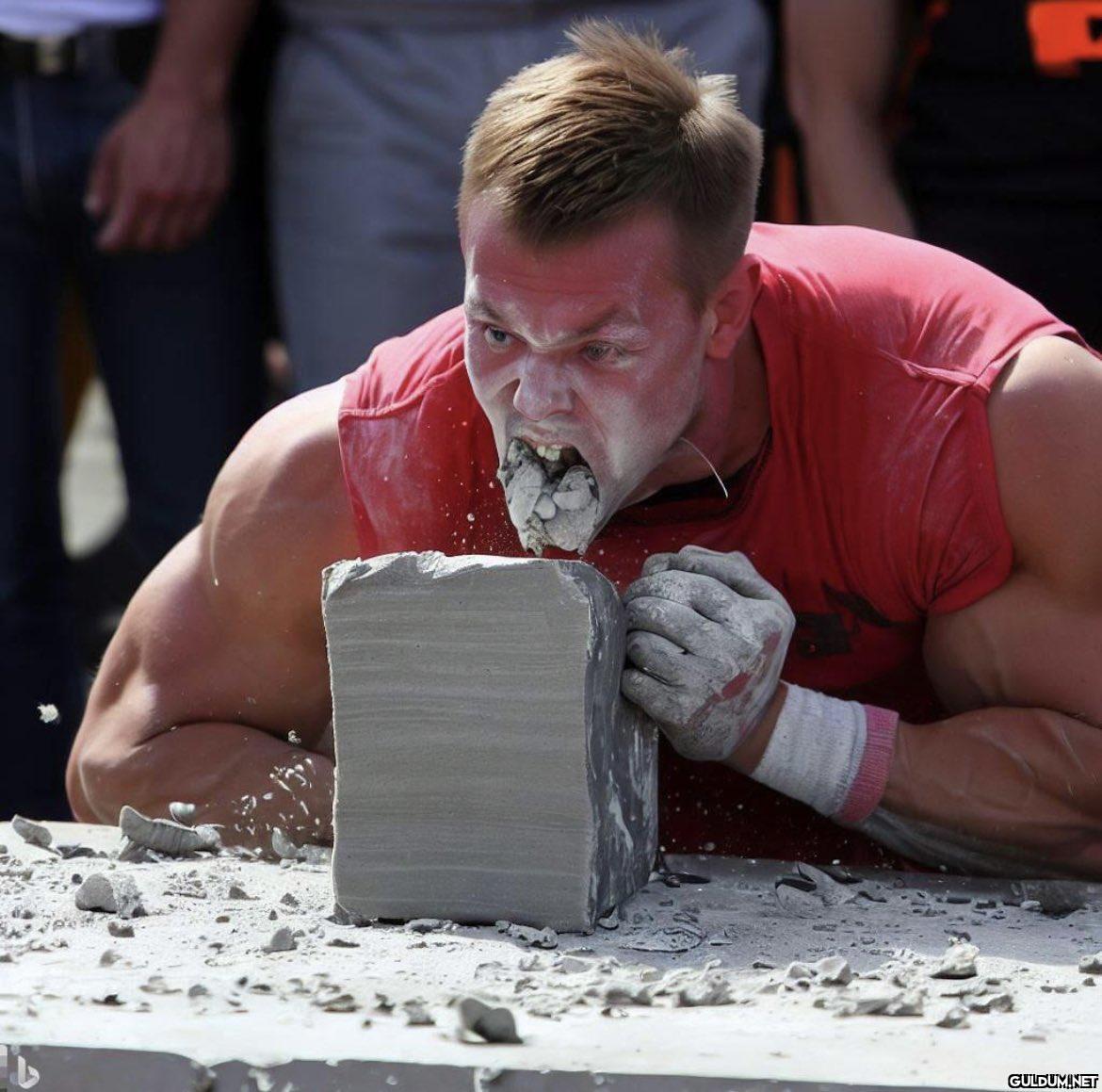 Annual Concrete eating...