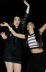 arianaent: Camila and Lauren at Meet &amp; Greet 3/22  