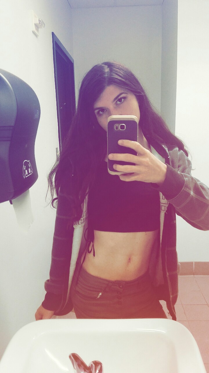 transientendeavor:  This is me; using the girls bathroom after the principal called