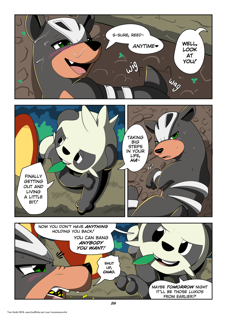  [Comic] Playing With Fire: pt II - All Pages (text post) 