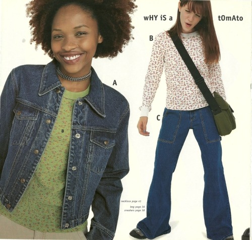 i-am-the-inksinger:  el-aatmik:  riotdog:  bitchwhoyoukiddin:  heteroh:  babylon-zoo:dELiA*s catalog, 1999  these looks should have never gone anywhere  I’d wear any of this today.  jesus christ the 90’s were something else  never forget  How in the