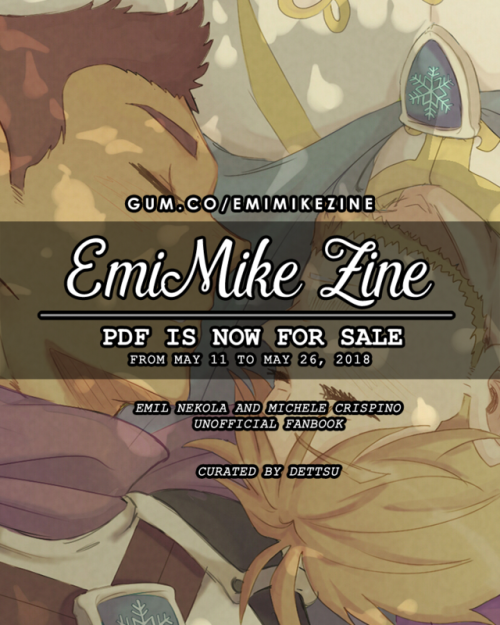 Featured artist: @nihui-223artThe #EmiMikeZine PDF is now up for sale!⇢ EmiMike Zine PDF ⇠PHYSICAL C