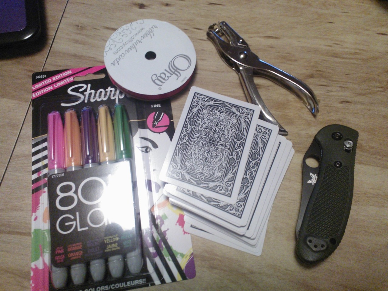 Got my supplies for my &ldquo;52 reasons why I love you&rdquo; project :)