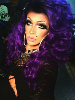 dragqueengalore:  Purple Piece Of Passion