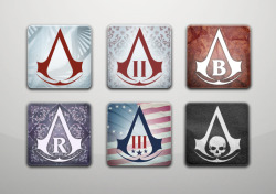 insanelygaming:  Assassins Creed Icons Created