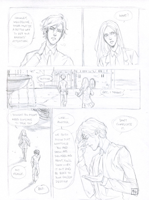 Have page 2 of “Golden Destiny” as a birthday gift from me to you :) Pardon my messy spe