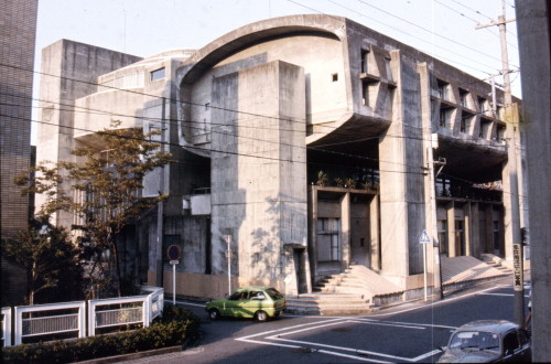 my-life-in-the-bush-of-ghosts: Oita Medical Hall and Annex, Arata Isozaki, 1960/1972.