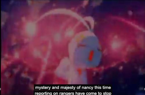 Nancy&hellip;Manna!? Youtube can&rsquo;t said Manaphy! 