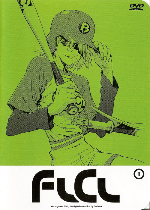 Porn 2700lagostas:FLCL DVD covers illustrated photos