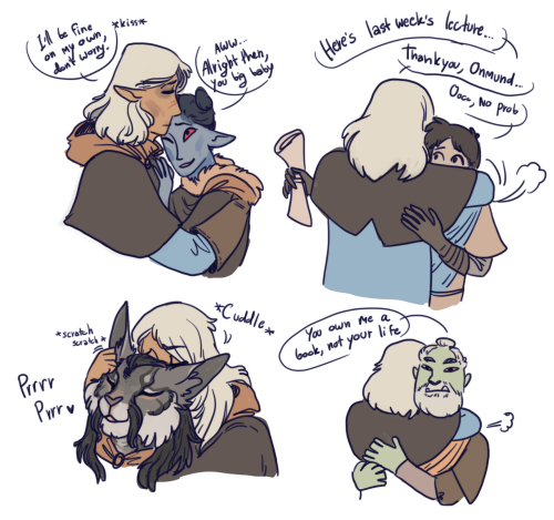 pimsri: My altmer mage is a clingy friend x)