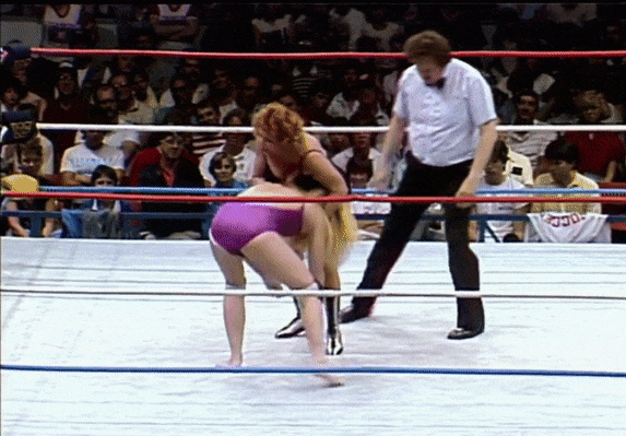 drisk-female-wrestling: Classic rough wrestling…young vs old…..booted vs barefoot&hell