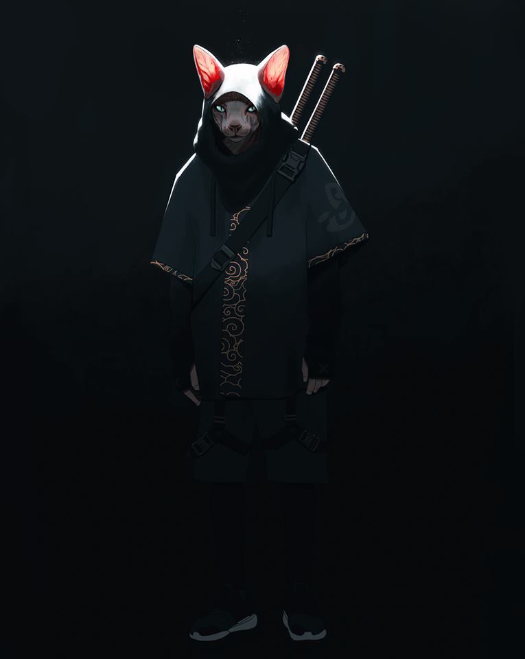 thecollectibles:    Ninja Cats - Character Design Challenge by selected artists: Levan