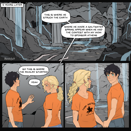 benteja:PJO Book1:RivalryBonus comic from Blood of Olympus ohohoNow that? That’s character dev