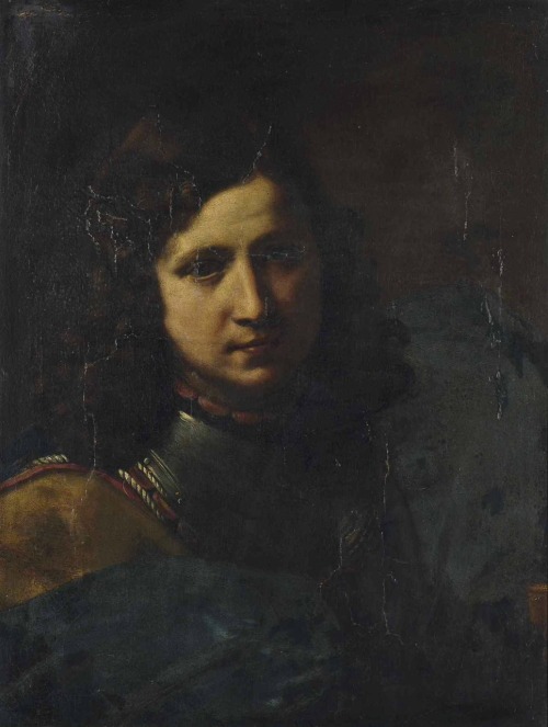Portrait of a gentleman.Oil on Canvas.65.4 x 49.9 cm.Florentine School. 17th century.