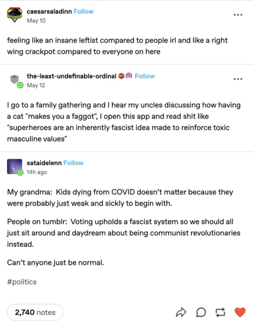 Why Is Tumblr So Out Of Touch With Reality And Specifically Focused On Needless Social Guidelines?