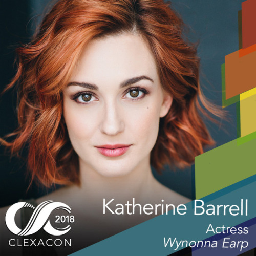 Look who&rsquo;s back! Kat Barrell of Wynonna Earp returns to join us at ClexaCon 2018. It&rsquo;s g