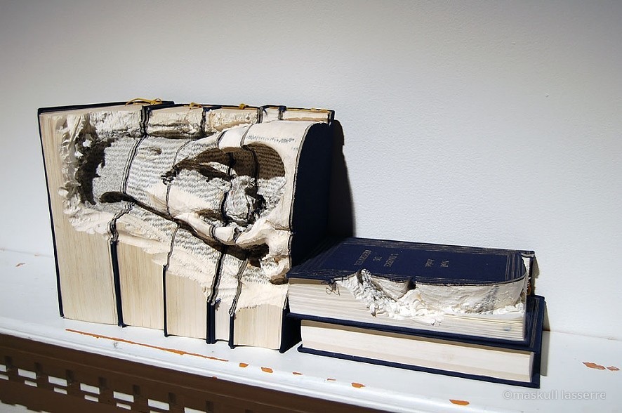 bookpatrol:  Bookworks of Maskull Lasserre  ”My work is always halfway between