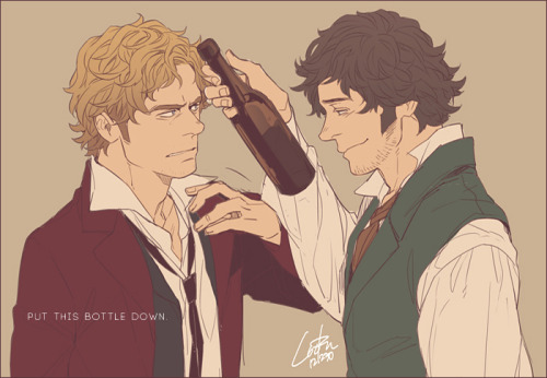 Les Miserables (movie) fanarts. last one is parody of other photo shoot.