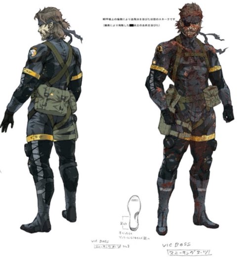 his-shining-tears: Some new arts from Metal Gear Solid V Art Book.