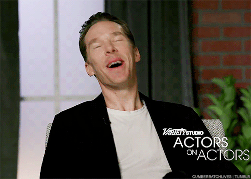 cumberbatchlives:Actors on Actors: Benedict Cumberbatch and Claire Foy (x)