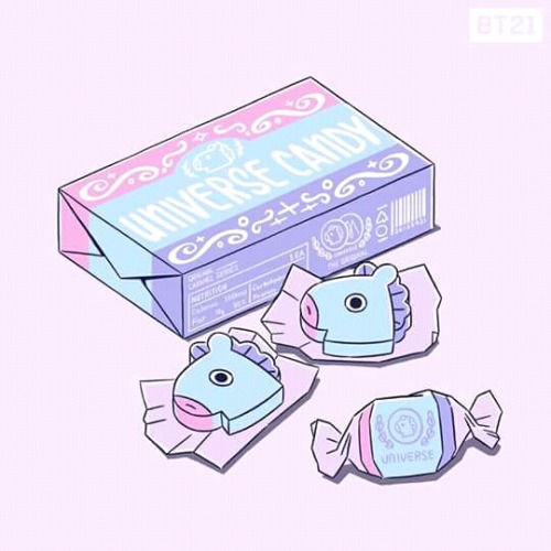 Energy-charging candy Cre: BT21_