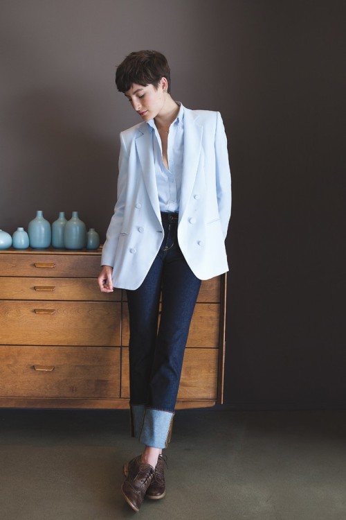 wwd:Fall 2014 Denim Trend: Classic CoolPhoto by Katrina DicksonRaleigh Denim Workshop’s cotton, poly