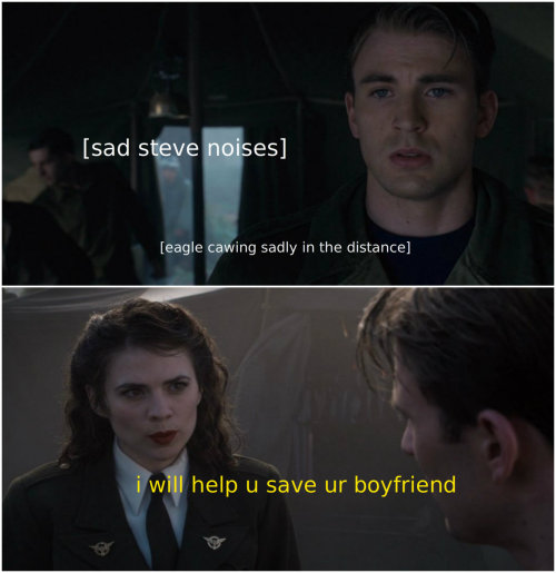 kittyplayz1: goddessofidiocy: i rewatched captain america the other day Do you ever just Look throug