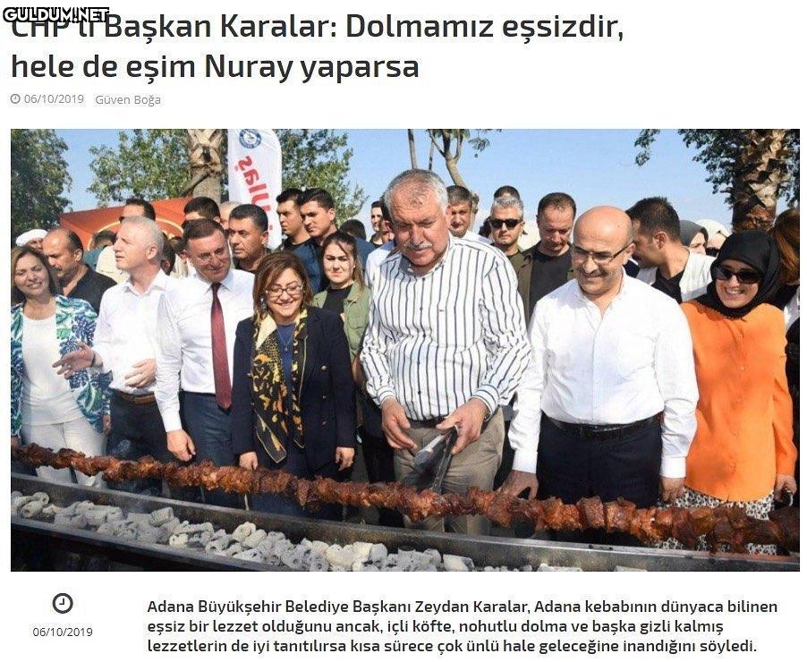 Sen de Zeydan Karalar gibi...