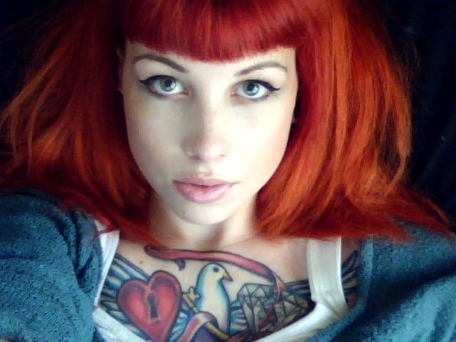 squiglet:  dyed my hair ginger ^^ 