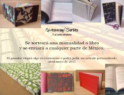 ricardo-gonzale-z:  raccontourahara:  Giveaway/sorteo (para México)Para participar tienes que hacer dos cosas:- Seguir mi blog (RaccontoUrahara).- Rebloguear este post (los favoritos no cuentan).El premio será uno (1) de los siguientes artículos:-