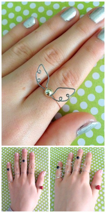 DIY Harry Potter Wire Ring Tutorials from Instructables’ User Momoluv.Make these fun and easy DIY Ha