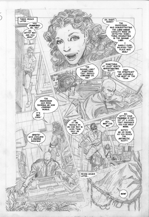  X-Men Elsewhen #1, pages 2-5 by John Byrne. 2019. For those keeping track, some of the first issue 