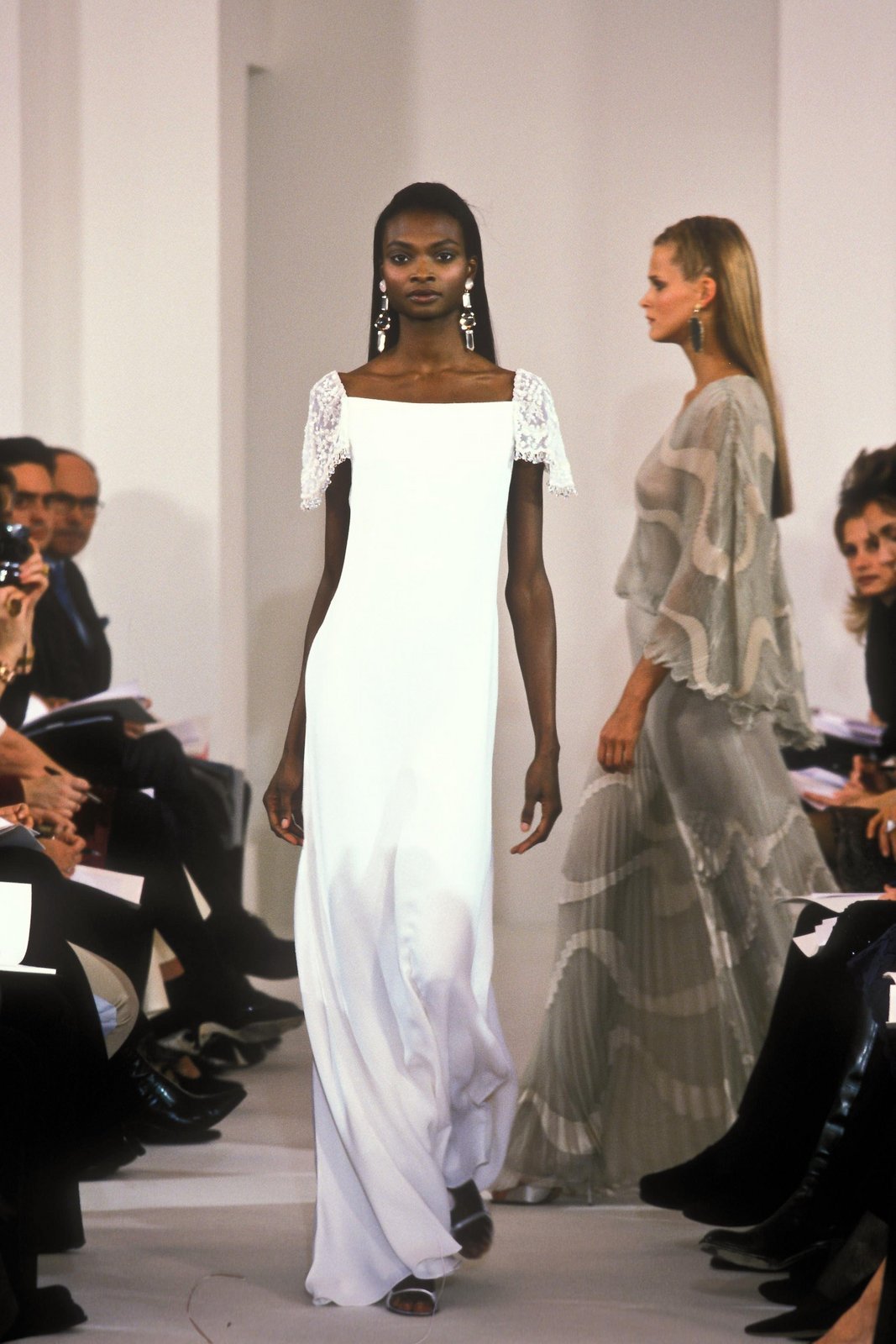 the original supermodels — Valentino - Spring 1999 Couture