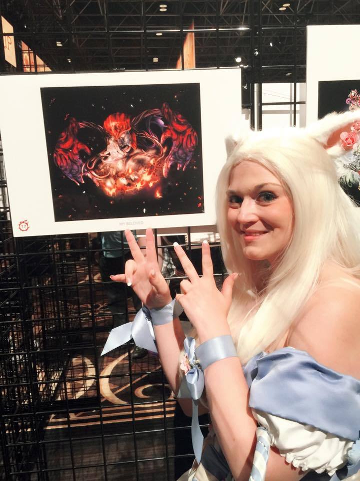 thequeenelf:  SCREAMING INTENSIFIES ainiwaffles MY BEBE AND THE ART SHE CRITIQED
