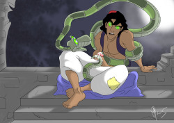 brynhexx:  Aladdin Hypnotized and Seduced
