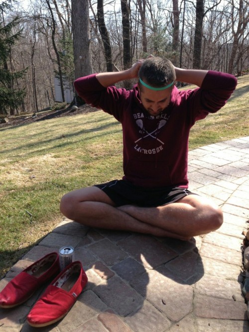 deadlyflashesofgreen:  Shout out to that one time I used a dental dam  as a headband.  