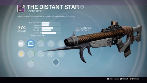 Distant StarScout RifleMore information on this gun