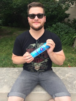 kabutocub:  drew–cifer:  youmispelledtumbler:  drew–cifer:  I won a giant bottle of lube at Pride today.  Giant bottle of lube is the Hashtag. And I love that.  You have no idea how proud I am of this bottle of lube!