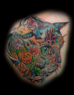 halloween-tattoos:  🎃 Halloween Tattoos 🎃 