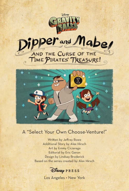 fuckyeahgravityfalls:Hey guys! Dipper and Mabel and the Curse of the Time Pirates’ Treasure! is now 