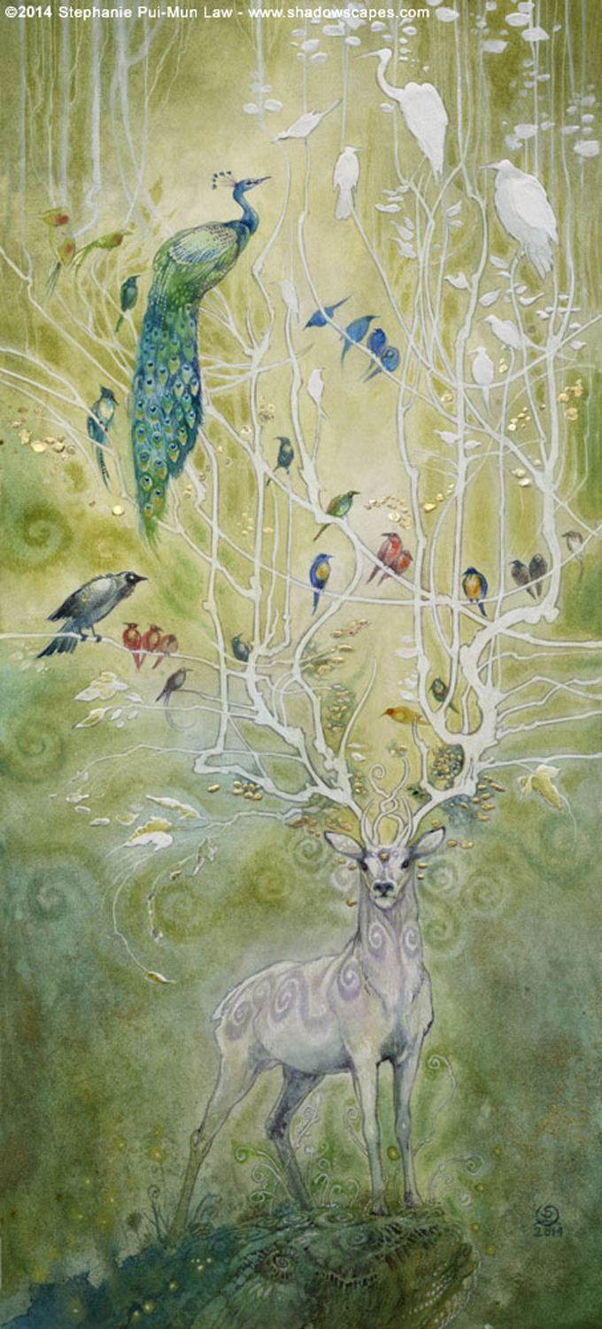 darkbookworm13:  shittybeatnik:  theartofanimation:  Stephanie Pui-Mun Law   #pretty