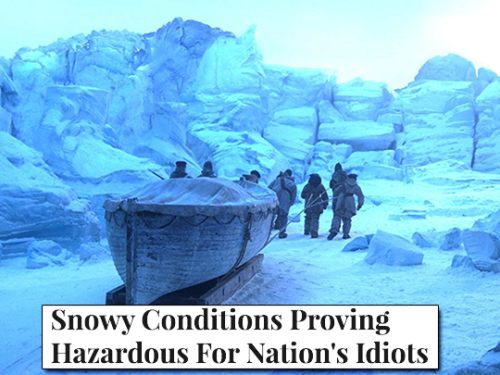 The Terror + The Onion headlines