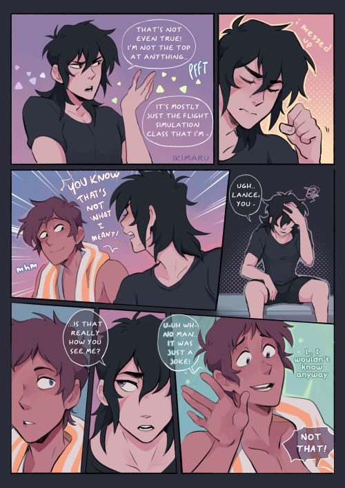 VR/college AU part 18-3!welcome back to my comic where I make bad jokes lmao also they finally got to talk for a bit 😌first | < part 18-2 | part 19 >