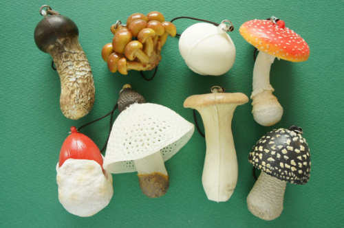 littlealienproducts:Soft Mushroom Charms bymisssapporo