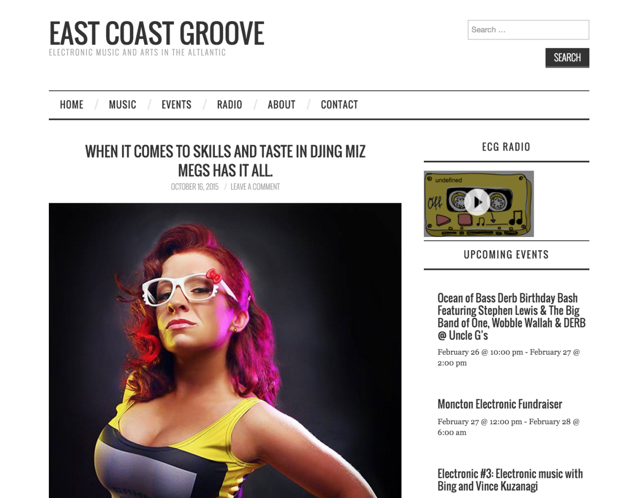 Check out this interview I did back in October for East Coast Groovehttp://www.eastcoastgroove.com/skills-taste-djing-miz-megs-all/#more-2684