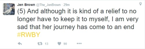 pyrrhafallnikos:Jen Brown on Pyrrha’s ‘Destiny’This makes me so happy…. And also still very s